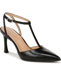 Naturalizer - Astrid T-strap Pointed Toe Dress Pumps - Lyst