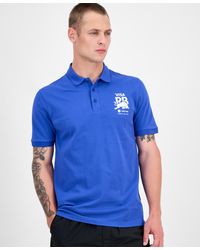 BOSS - Hugo By Core Fanwear Relaxed Fit Short Sleeve Sponsor Logos Polo Shirt - Lyst
