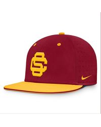 Nike - Usc Trojans On-field Dugout True Performance Fitted Hat - Lyst