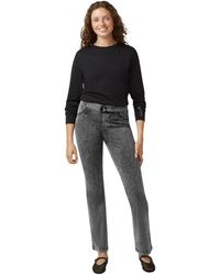 Hue - High-rise Denim Baby Bootcut leggings - Lyst