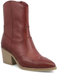 MIA - Clorinda Pointed Toe Western Style Boots - Lyst