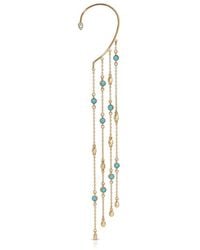 Ettika - Linear Chains Statement Ear Cuff - Lyst