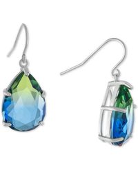 Macy's - Crystal Ombre Pear Solitaire Drop Earrings - Lyst