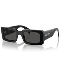 Prada - Low Bridge Fit Sunglasses Pr A07sf - Lyst