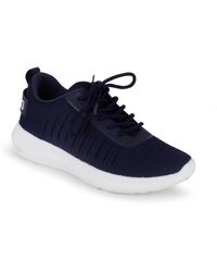 Danskin Boost Lace Up Sneaker - Blue