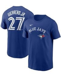 Nike - Vladimir Guerrero Jr. Toronto Blue Jays Fuse Name Number T-shirt - Lyst