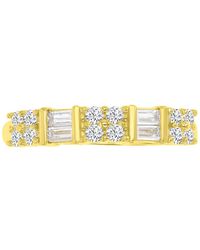 Macy's - Cubic Zirconia Round & Baguette Band - Lyst