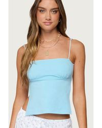 Edikted - Jinx Polka Dot Open-back Top - Lyst