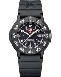 Luminox - Swiss Original Navy Seal Evo Series Military Dive Black Rubber Strap Watch 43mm - Lyst