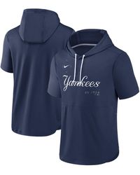 New york yankees short sleeve hoodie cheap