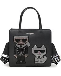 Karl Lagerfeld - Maybelle Small Satchel Bag - Lyst