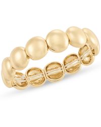 On 34th - Domed Segmented Stretch Bracelet - Lyst