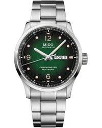 MIDO - Swiss Automatic Multifort Chronometer Stainless Steel Bracelet Watch 42mm - Lyst