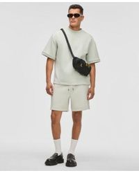 Mode Of One - Short Sleeve Sweatshirt Pull On Track Shorts Exclusively At Macys - Lyst