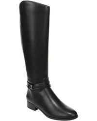 LifeStride - Scout Wide Calf Riding Tall Block Heel Boots - Lyst