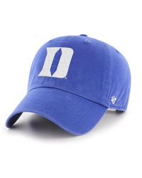 '47 - Duke Blue Devils 2025 Ncaa Basketball Tournament March Madness Final Four Clean Up Adjustable Hat - Lyst