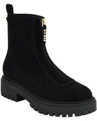 Guess - Syyan Front Zip Lug Sole Booties - Lyst