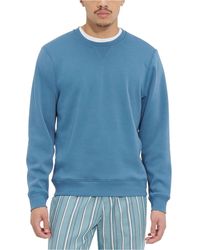 UGG Harland Double-knit Fleece Sweater - Blue