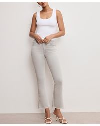GOOD AMERICAN - Soft Tech Good Legs Cropped Mini Bootcut Jeans - Lyst