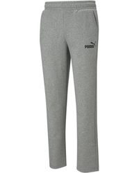 PUMA - Slim-fit Logo-print Fleece Sweatpants - Lyst