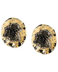 SOH - The Lilypad Drop Earrings - Lyst