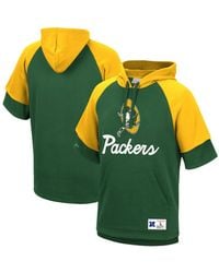 Green Bay Packers Mitchell & Ness Green Heavyweight Satin Jacket - Men's, L / Green