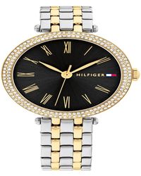 Tommy Hilfiger - Quartz Two-tone Stainless Steel Watch 34mm - Lyst