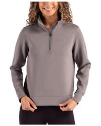 Cutter & Buck - Roam Epic Versatility Recycled Quarter Zip Pullover - Lyst