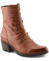 Spring Step - Garibaldi Leather Mid Boot - Lyst