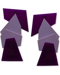 Swanky Designs - Luvvy Drop Earrings - Lyst