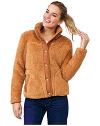 Free Country - Sherpa Butter Pile Jacket - Lyst
