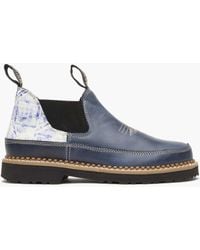 Georgia Boot - Boho Navy Romeo Shoe - Lyst