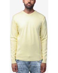 Xray Jeans - X-ray Basic V-neck Pullover Midweight Sweater - Lyst