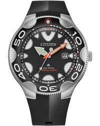 Citizen - Eco-drive Promaster Orca Rubber Strap Watch 46mm - Lyst
