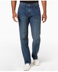 Tommy Hilfiger Denim Ryan Regular Straight Jeans Wilson Mid Blue Stretch  for Men - Save 35% | Lyst