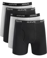 Alfani - 4-pk. Moisture-wicking Cotton Boxer Briefs - Lyst