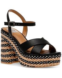 DV by Dolce Vita - Wilsun Crossband Ankle-strap Platform Dress Sandals - Lyst