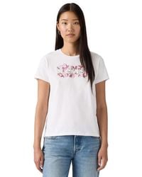 Levi's - Perfect Graphic Logo Cotton T-shirt - Lyst