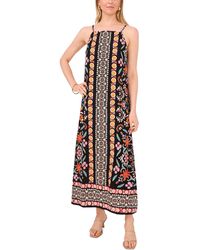 Vince Camuto - Printed Side-slit Tank Maxi Dress - Lyst