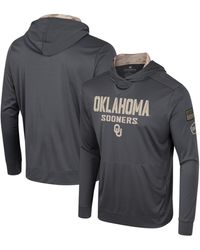 Colosseum Athletics - Oklahoma Sooners Oht Military-inspired Appreciation Long Sleeve Hoodie T-shirt - Lyst