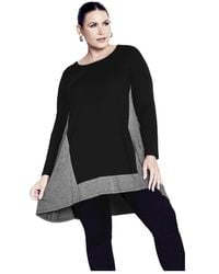 Avenue - Plus Size Elsa Tunic - Lyst