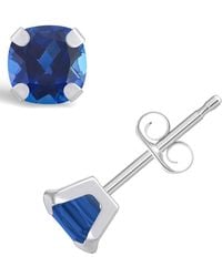 Macy's - Gemstone Stud Earrings - Lyst