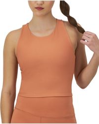 Champion - Ribbed Racerback Crop Top - Lyst