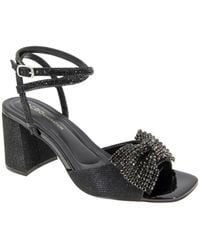BCBGeneration - Tawny Block-heel Bow Dress Sandals - Lyst