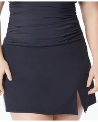 Bleu Rod Beattie - Bleu Rod Beattie Plus Size Swim Skirt - Lyst