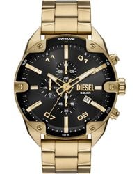 DIESEL - Spiked Quartz Chronograph Stainless Steel Watch - Lyst