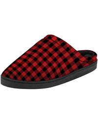 Kingsize - Big & Tall Fleece Clog Slippers - Lyst