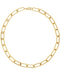 Ellie Vail - Carla Paper Clip Chain Necklace - Lyst