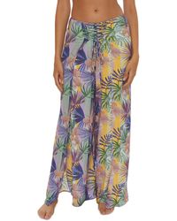 Becca - Under The Sea Wrap Swim Cover-up Pants - Lyst