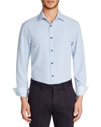 Con.struct - Slim-fit Solid Performance Stretch Cooling Comfort Dress Shirt - Lyst